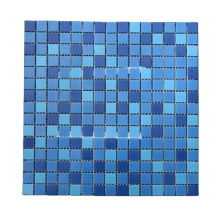 China Factory Wholesale Low Cost Glitter  Glass Ceramic mosaic swimming pool tile